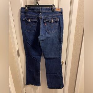 Levis 515 Jeans 14 M Boot Cut Stretch Dark Blue Denim 14M Bootcut Flap Pockets